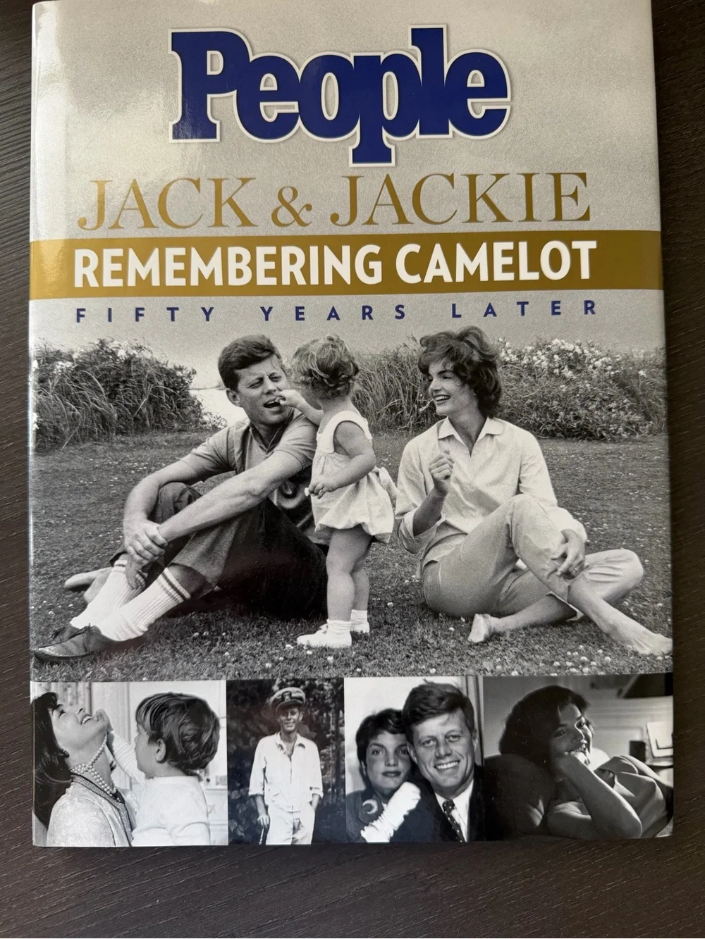 People Jack & Jackie Remembering Camelot Hardcover JFK Kennedy Photo Book